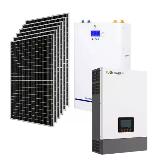 Solar System | Luxpower 5kW Hybrid Inverter | Svolt 5.09kw Lithium-Ion Wall Mount Battery |  Canadian Solar 550W Solar Panel