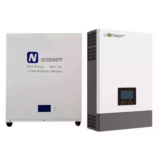 Loadshedding Kit | Luxpower 5kW Hybrid Inverter | N-Energy 4.8kWH Lithium-Ion Wall Mount Battery