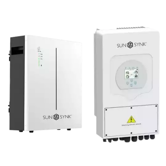 5kW Sunsynk Loadshedding Kit | SUNSYNK 5KW HYBRID INVERTER | SUNSYNK 5.32KWH LITHIUM-ION BATTERY